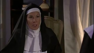 Horny Mature Nun and Bitch Lesbian Sex..