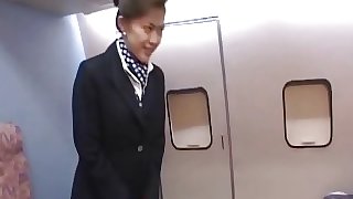 Japanese matures cabin attendants service
