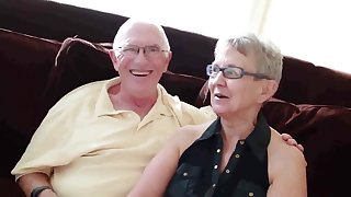 Elderly husband fucked with college..